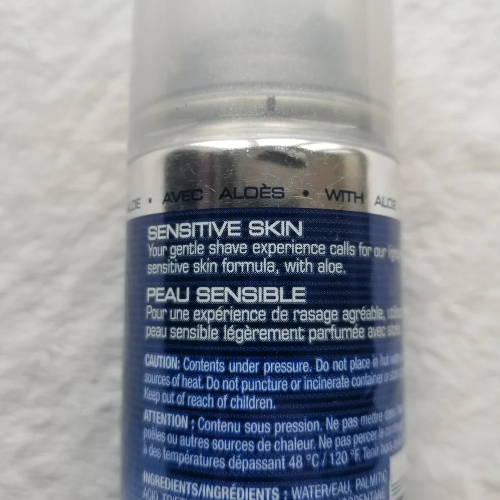 🍒 5/$20 new Gillette Sensitive Skin Shave Gel 2.5oz